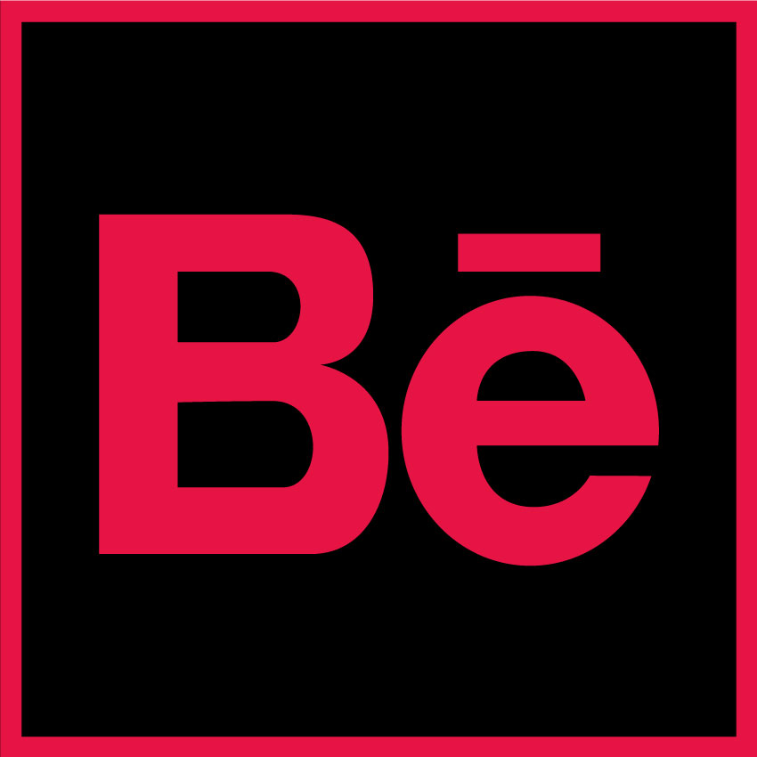 Behance Icon Link zu Behance Account